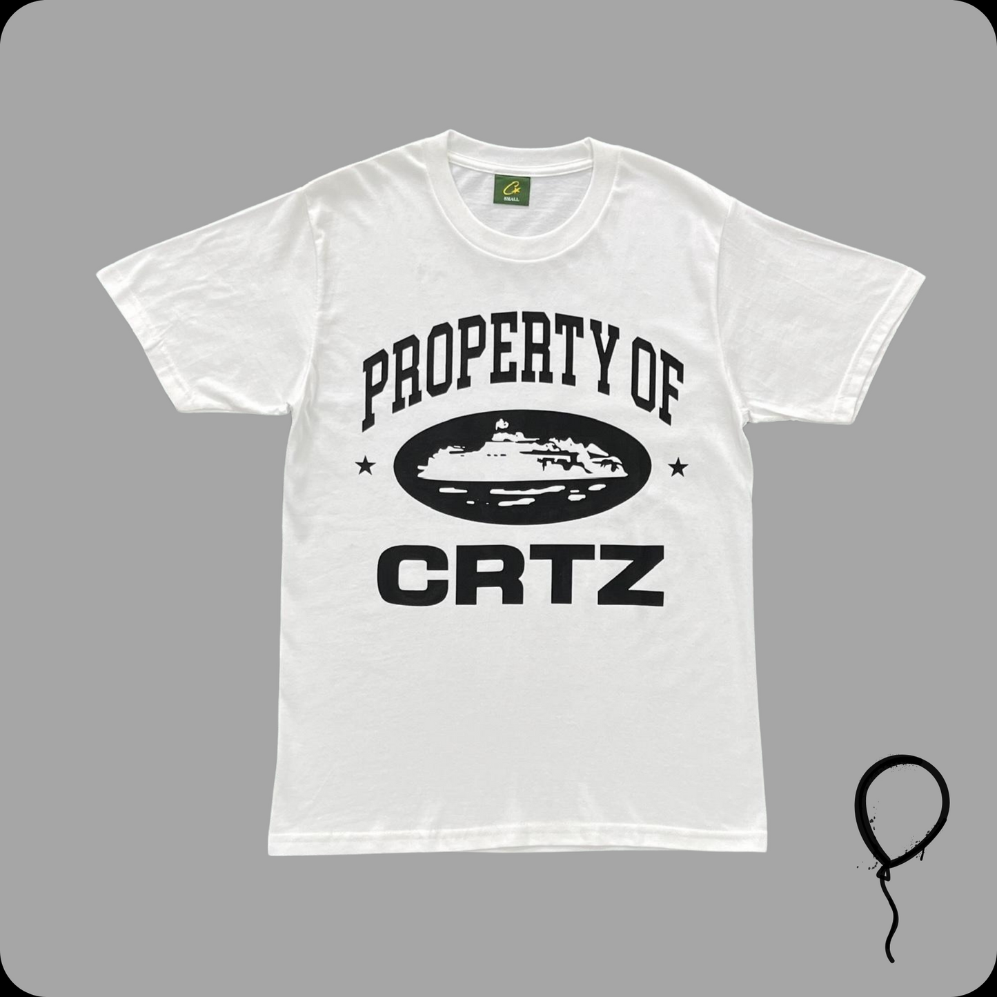 Camiseta Corteiz Property of Crtz