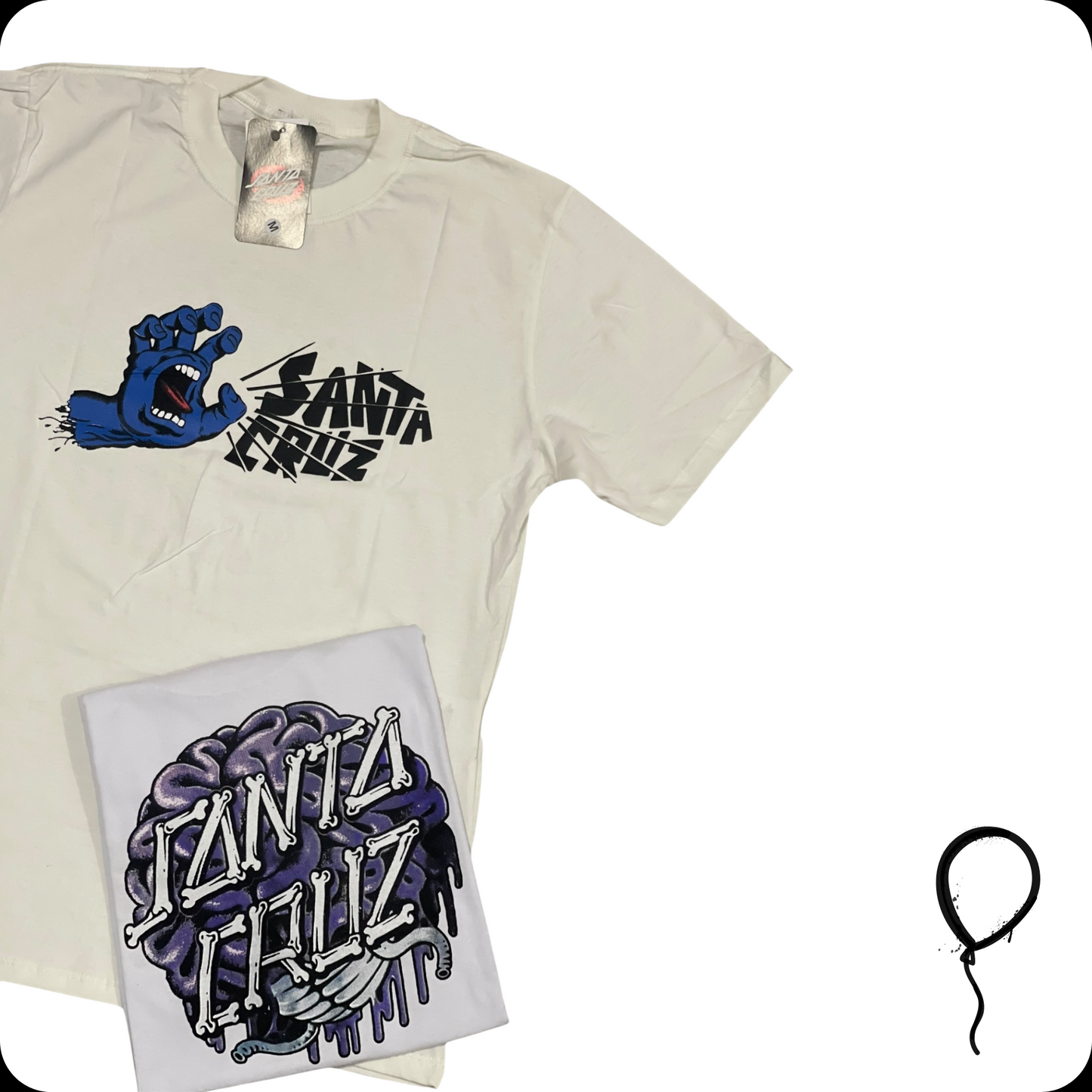 Camiseta Santa Cruz Oversized