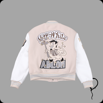 Jaqueta Off-White Varsity Milan Abloh