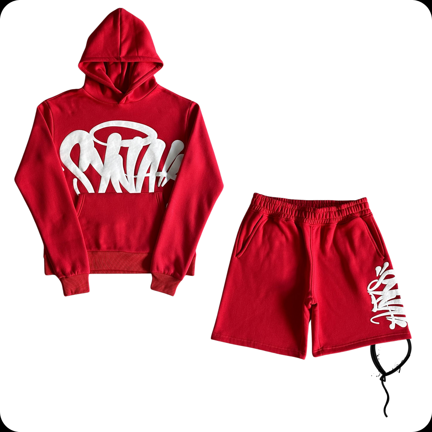 Conjunto Team Syna Hood Twinset Red