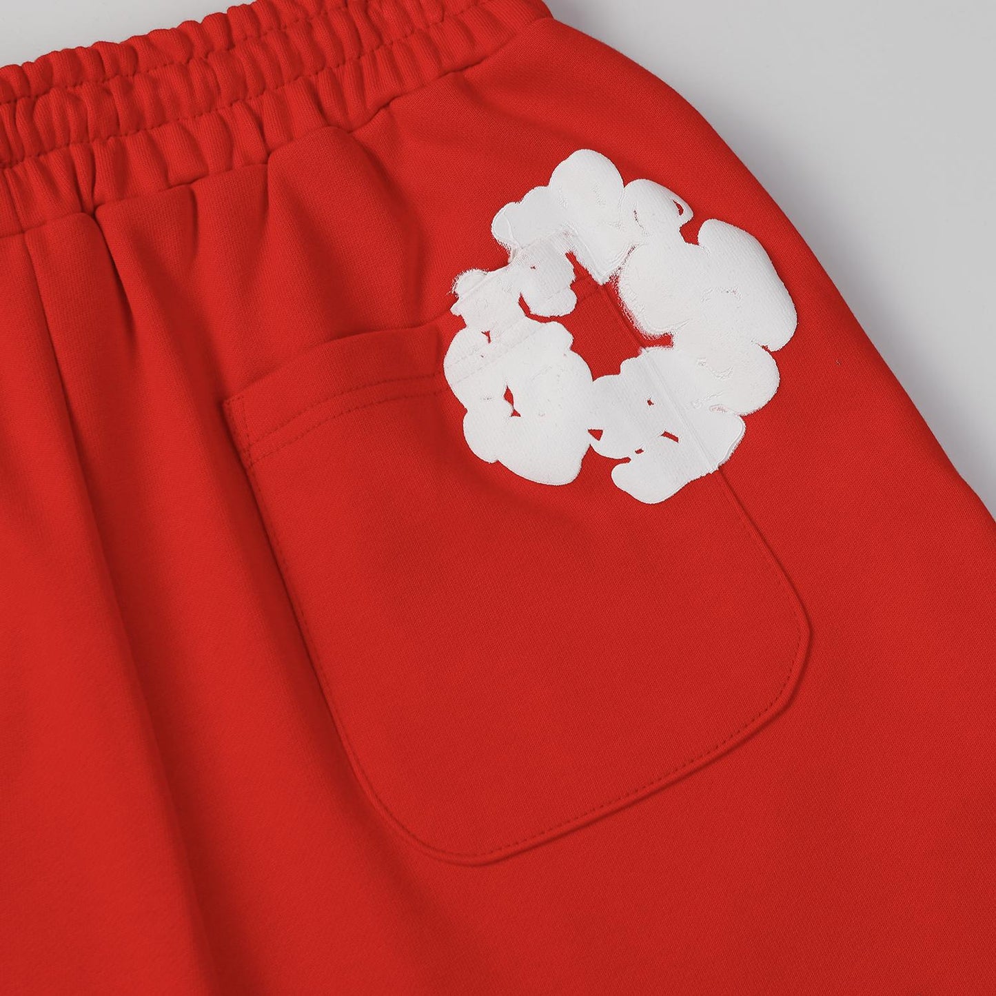 Shorts Denim Tears The Cotton Wreath Red