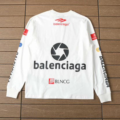 Camiseta Balenciaga Top League Manga Longa