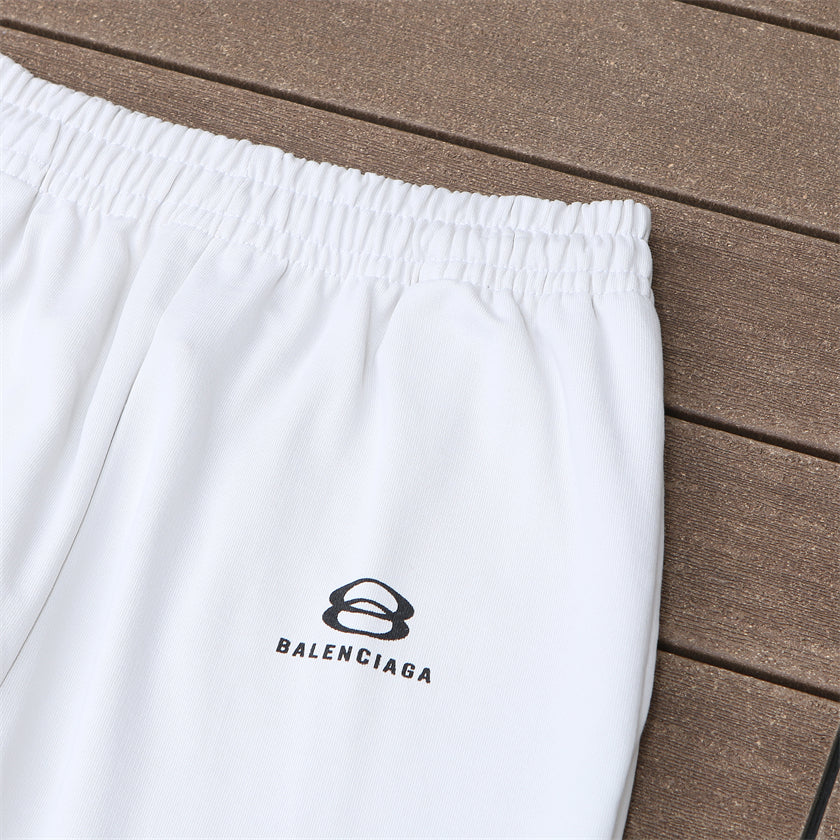 Calça Balenciaga Logos - White