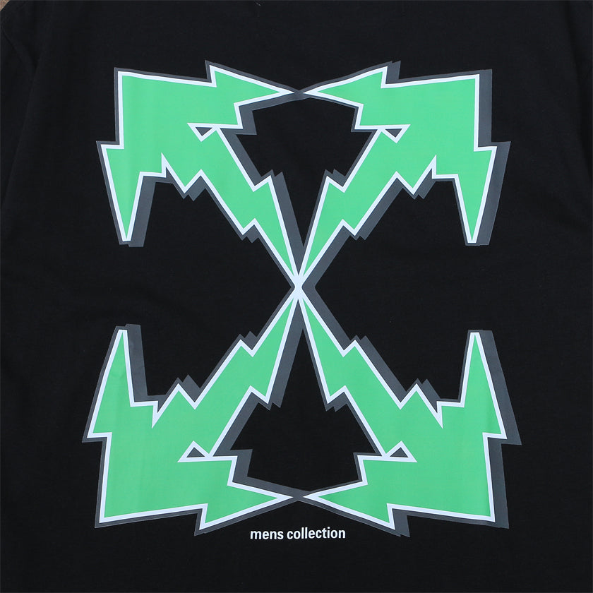 Camiseta Off-White Bolt Arrows S/S Preta