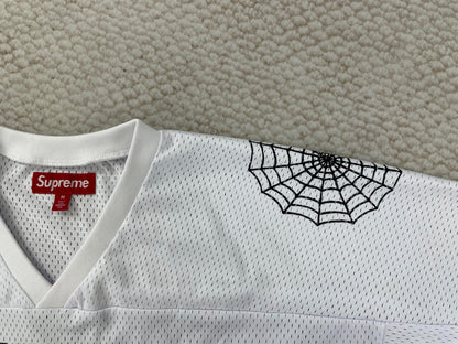 Camisa Football Supreme Spiderweb White - SS24